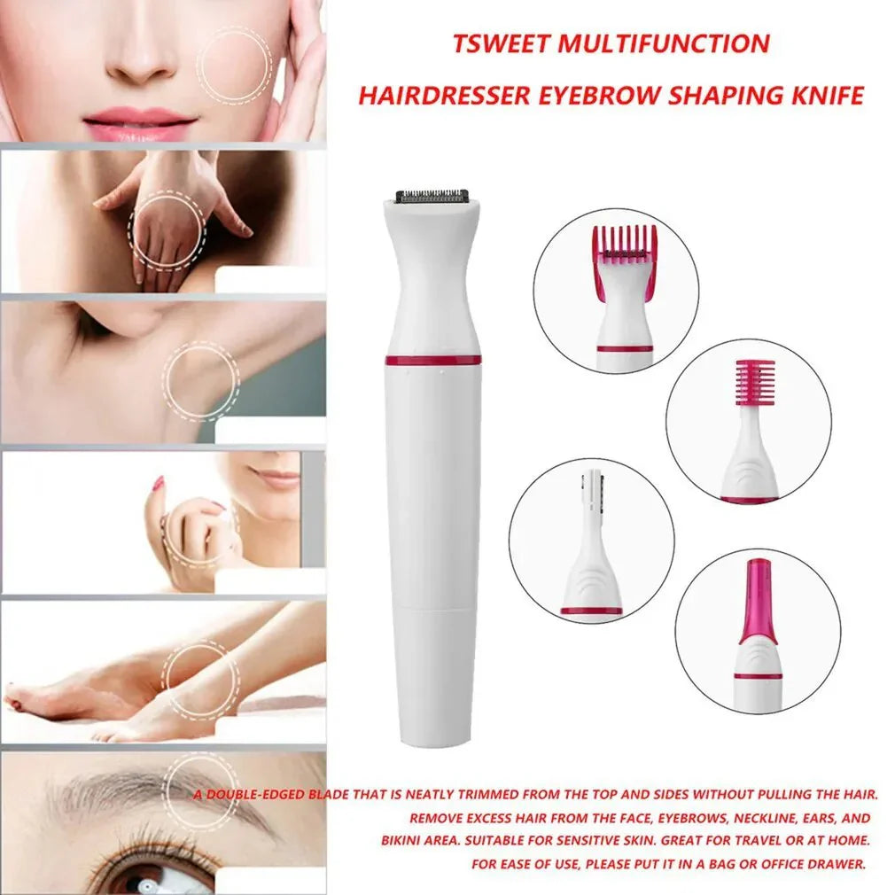 Multi-Function Trimmer for Women'S Eyebrow Shaver