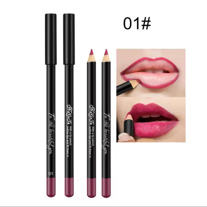 12 Color Matte Lip Liner