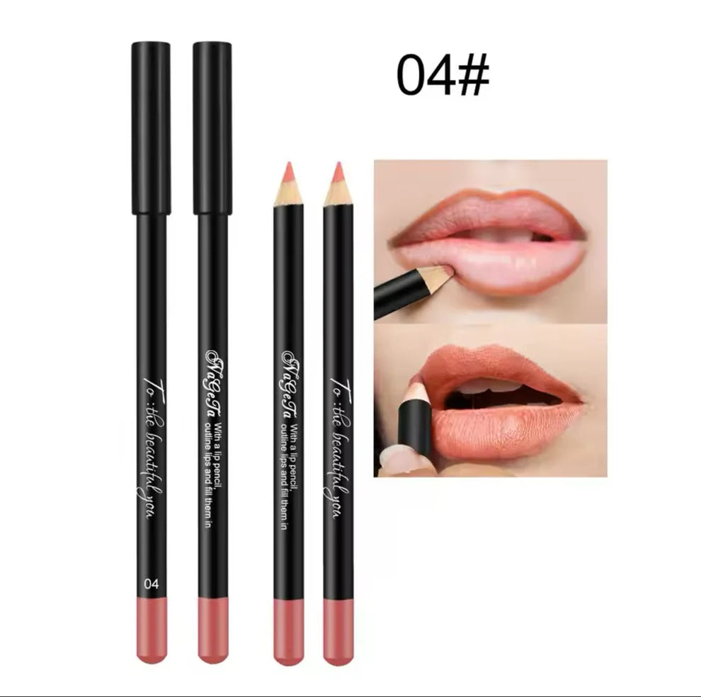 12 Color Matte Lip Liner